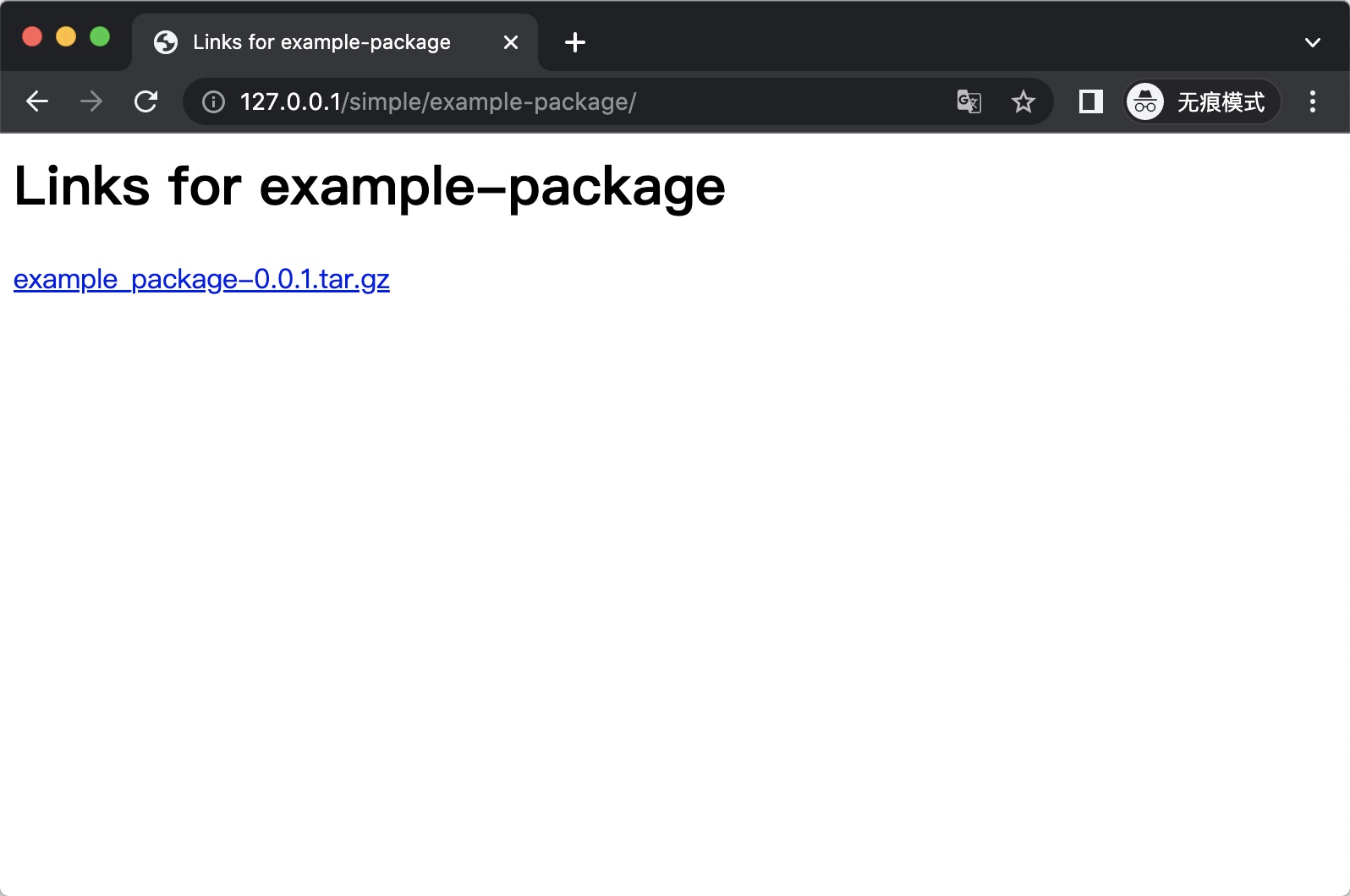 Example Package